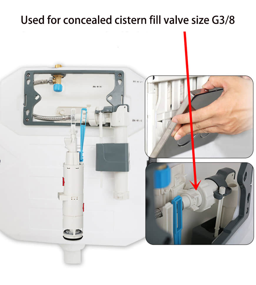 WDI Water Valve Inlet Valve B3210 for Concealed Cistern Buy toilet