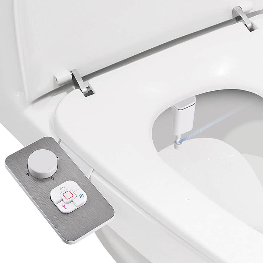 2020 Latest Bidet Attachment with Dual Nozzle And Self Clean Function
